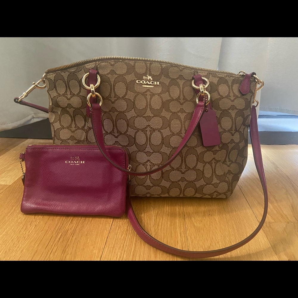 Coach purse & wallet set